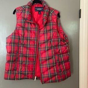 Women’s Lands End Vest, Size XL